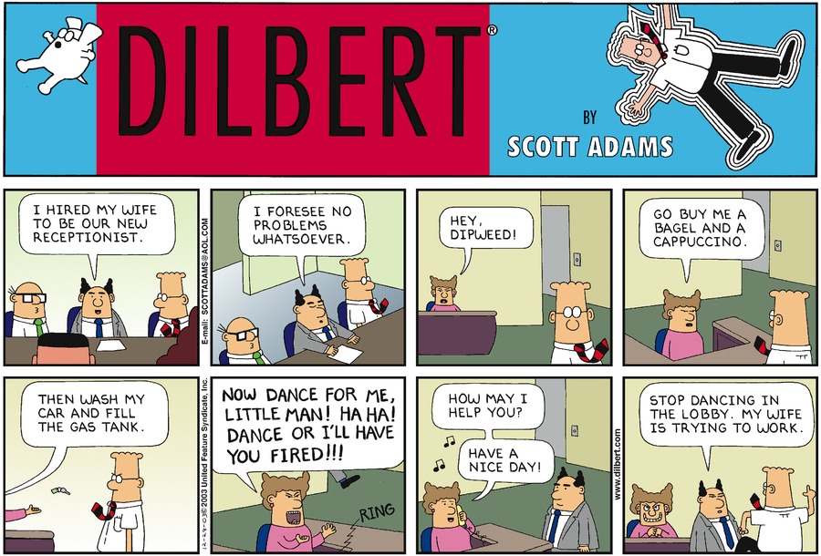 Dilbert Cartoon